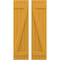 Ekena Millwork Americraft 4-Board (2 Batten) Wood Joined Board-n-Batten Shutters w/ Z-Bar, ARW102BB414X77TUH, PR ARW102BB414X77TUH - alternate 1